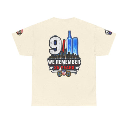9/11 We Remember 25 Years T-Shirt