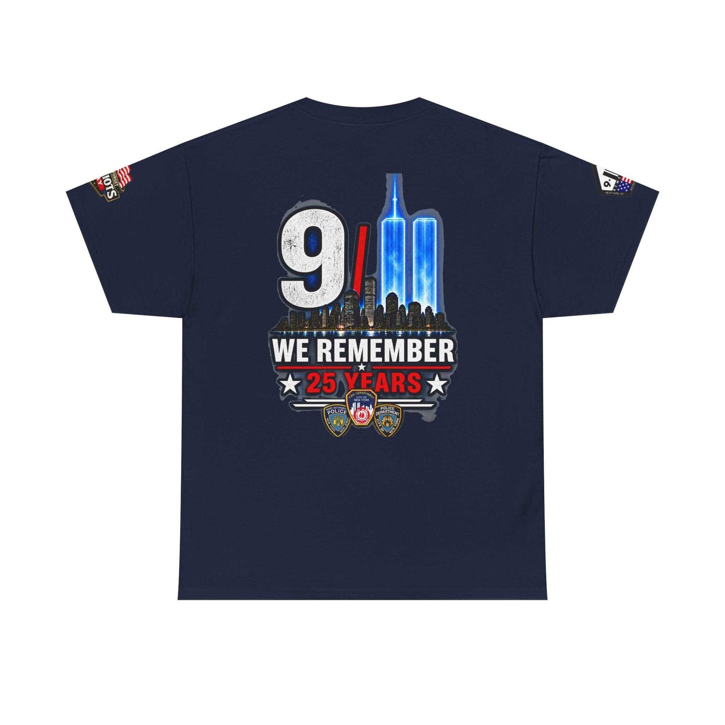 9/11 We Remember 25 Years T-Shirt