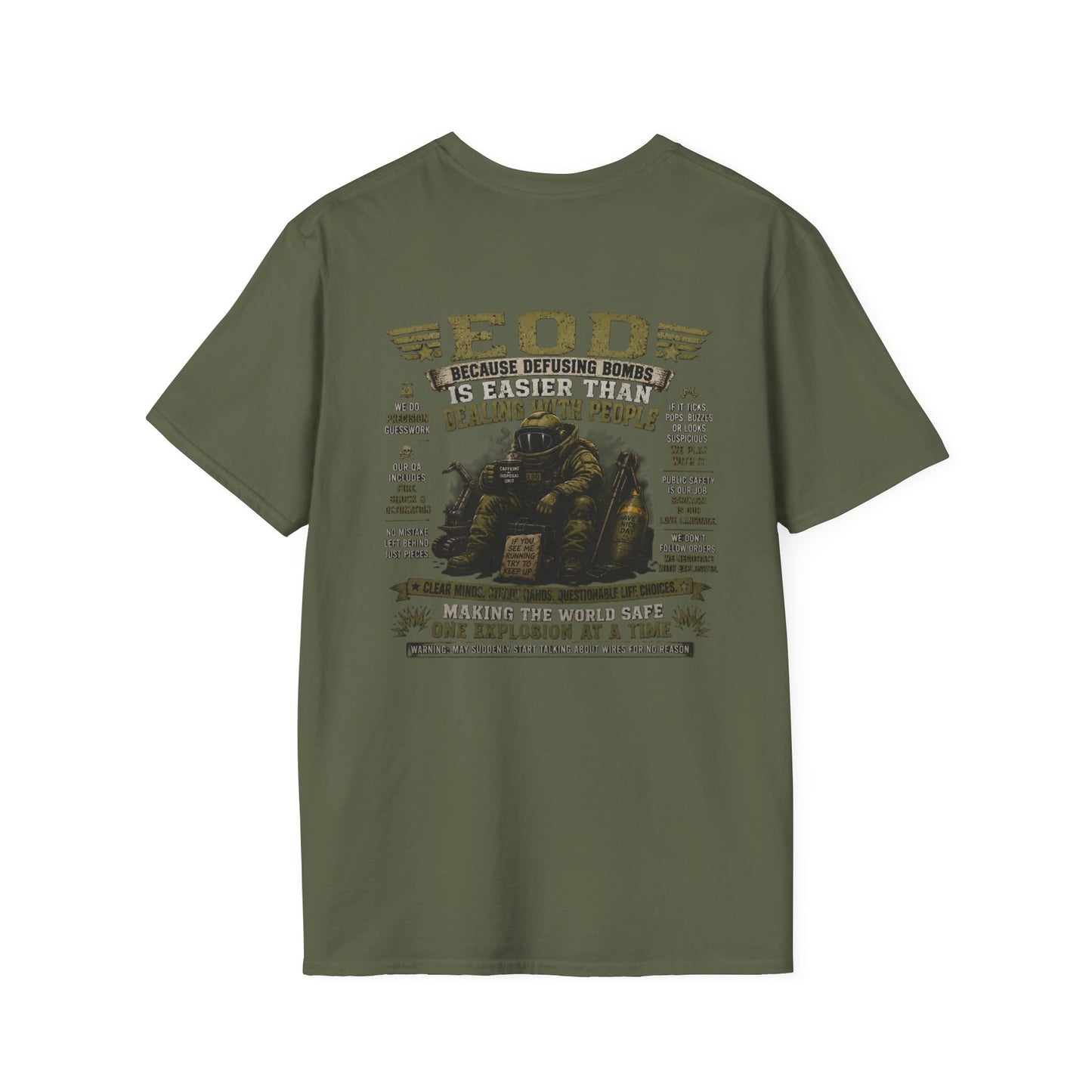 AEK Veteran Badge T-Shirt — EOD Tee