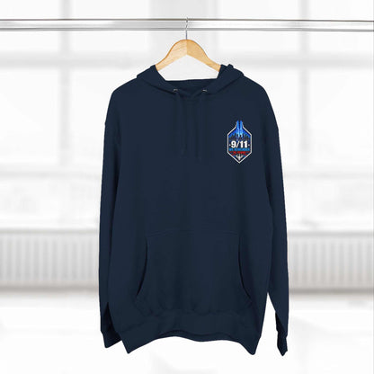 9/11 Remembrance Hoodie – We Remember 25 Years Tribute Fleece Hoodie