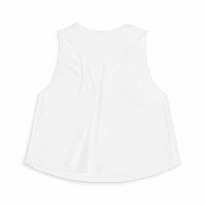 Women's Crop Top - Strong & Imperfect Graphic Tank: 'Perfect' Motivational Fitness Tee