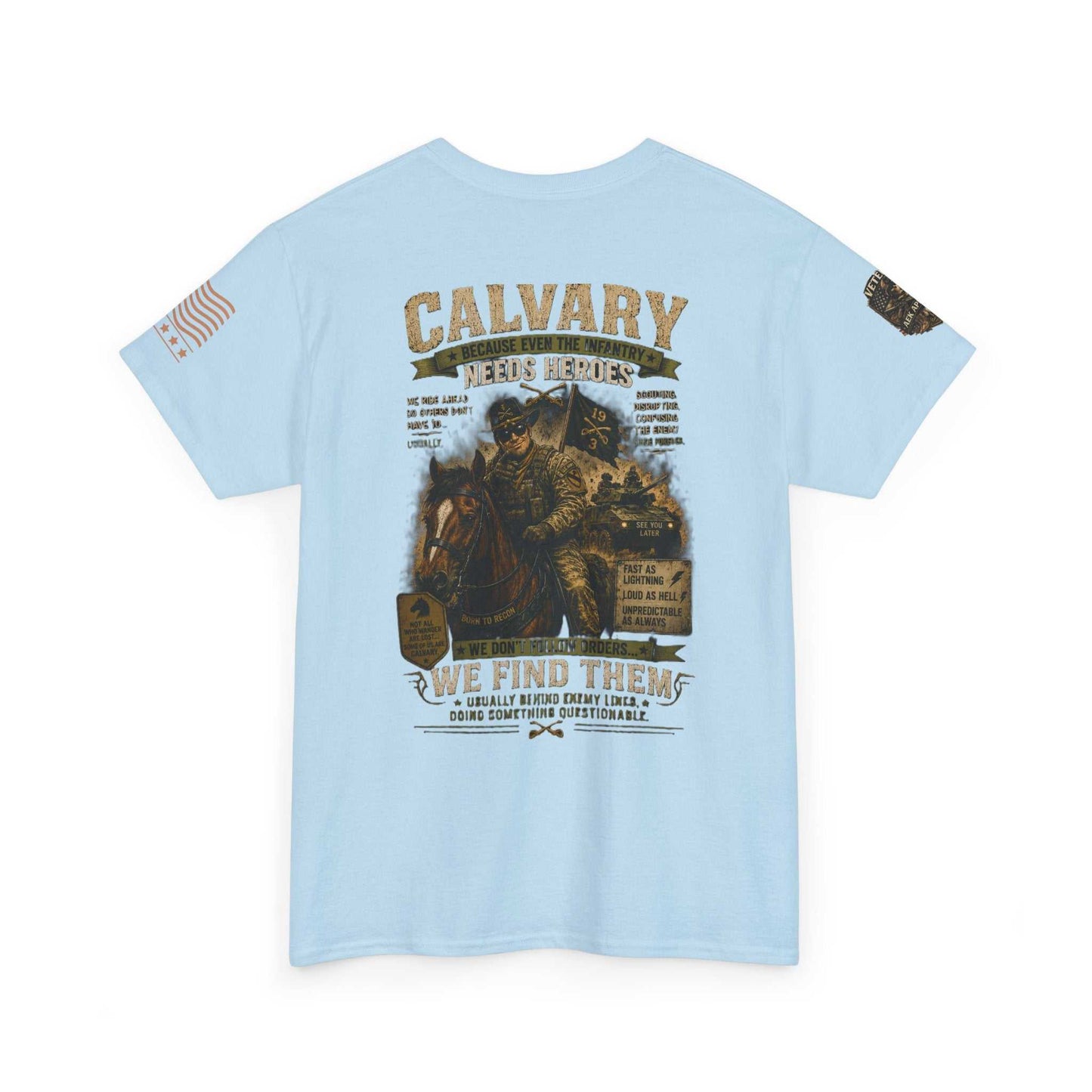 Calvary Vintage Truck Tee — “We Find Them” Rescue Tribute Shirt
