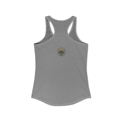 Women's Racerback Tank - "Cute Enough to Stop Traffic"