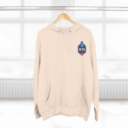 9/11 Remembrance Hoodie – We Remember 25 Years Tribute Fleece Hoodie