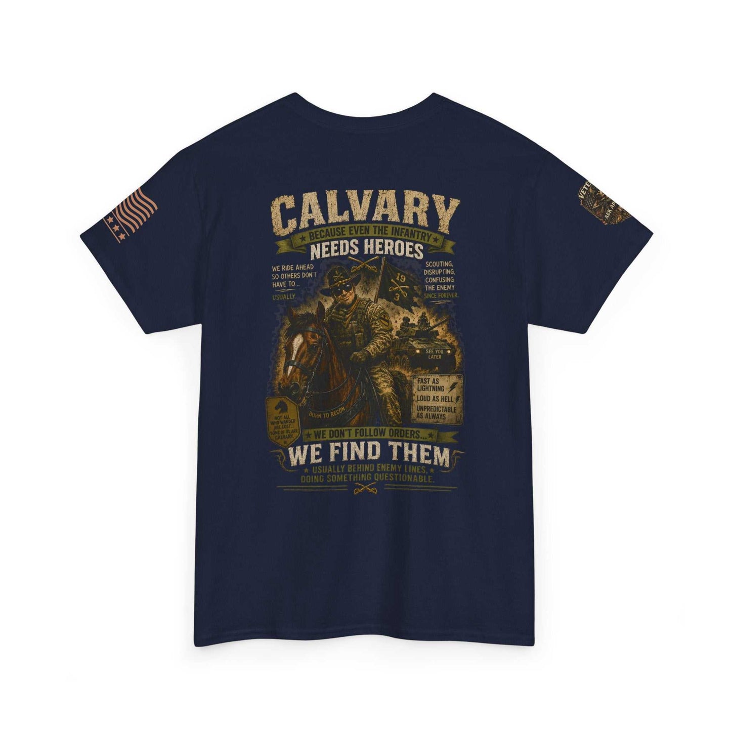 Calvary Vintage Truck Tee — “We Find Them” Rescue Tribute Shirt