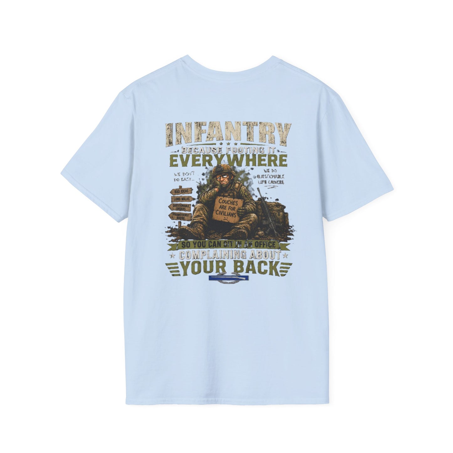 AEK Veteran Badge T-Shirt — Infantry Tee