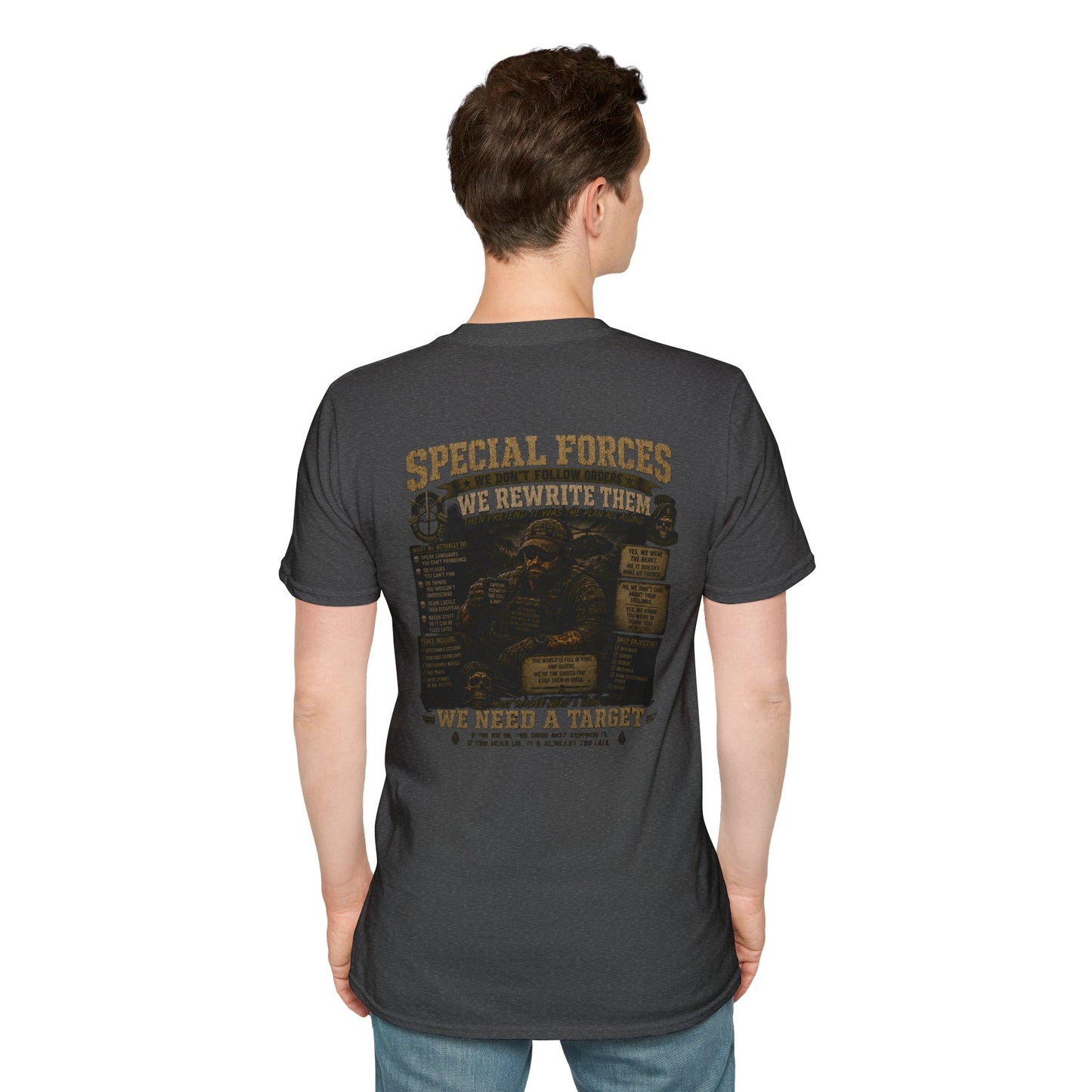 AEK Veteran Badge T-Shirt — Special Forces Tee