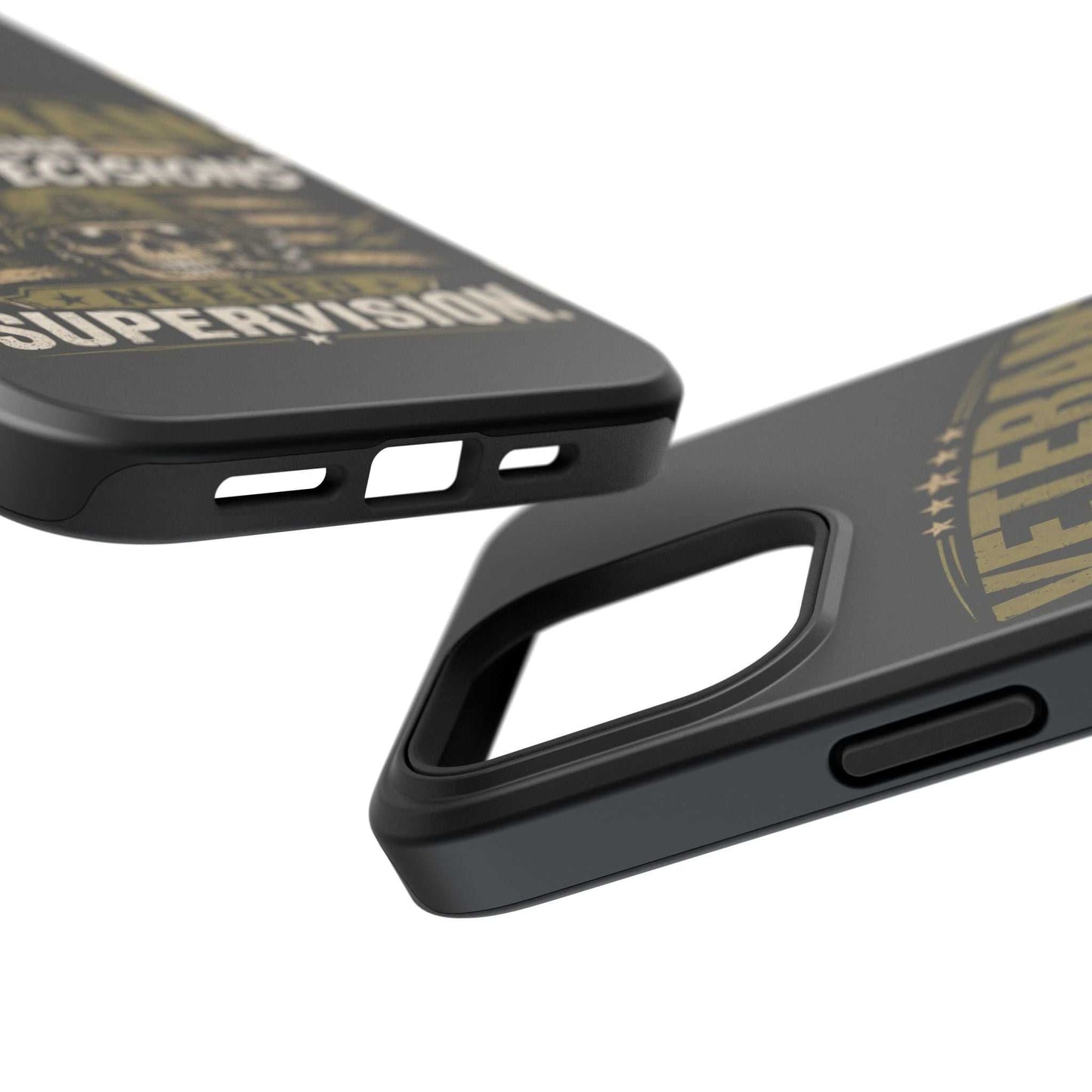Veteran "Because Bad Decisions Needed Supervision" Impact-Resistant Phone Case