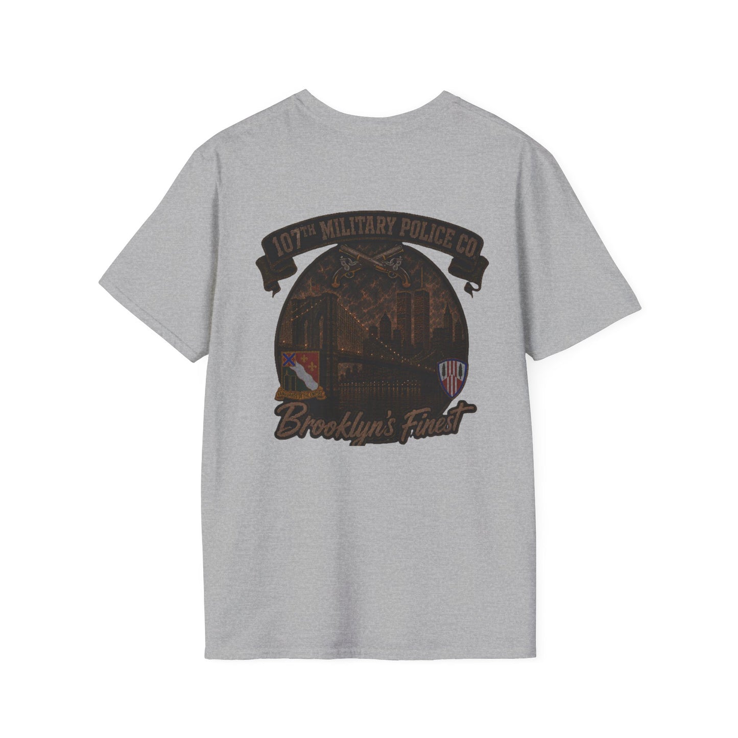 AEK Unit T-Shirt — 107th Military Police Tee "Brooklyn's Finest" WTC