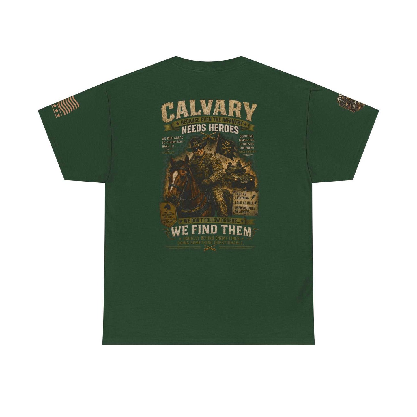 Calvary Vintage Truck Tee — “We Find Them” Rescue Tribute Shirt
