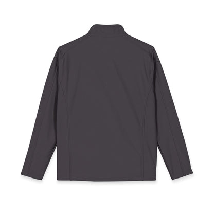 Embroidered Men's Soft Shell Jacket – Classic Port Authority Windbreaker, Durable Outdoor Layer