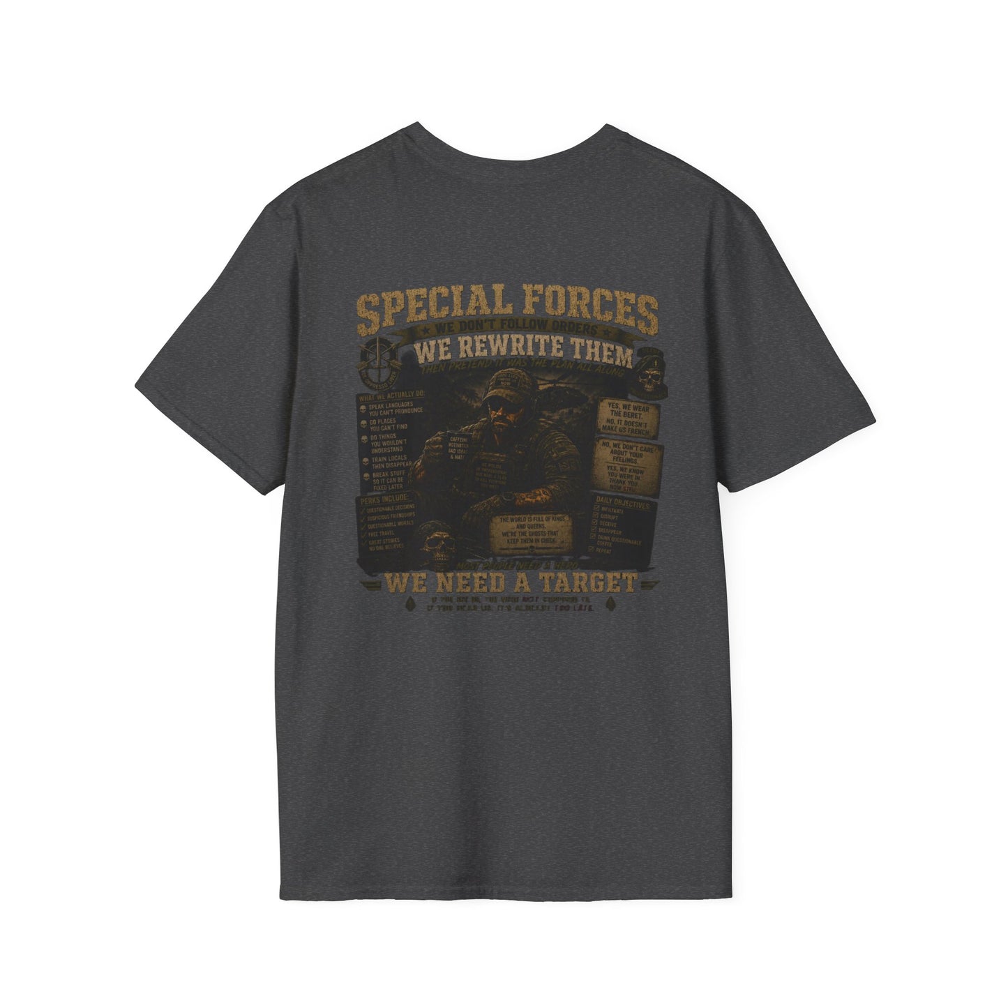 AEK Veteran Badge T-Shirt — Special Forces Tee