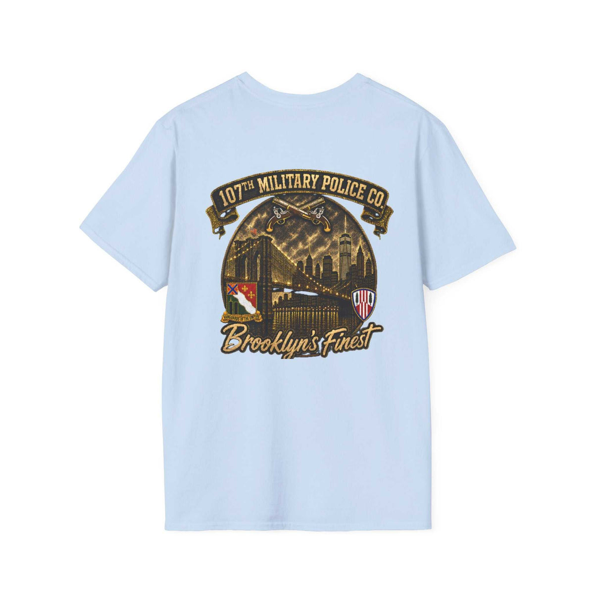 AEK Unit T-Shirt— 107th Military Police "Brooklyn's Finest" WTT Tee