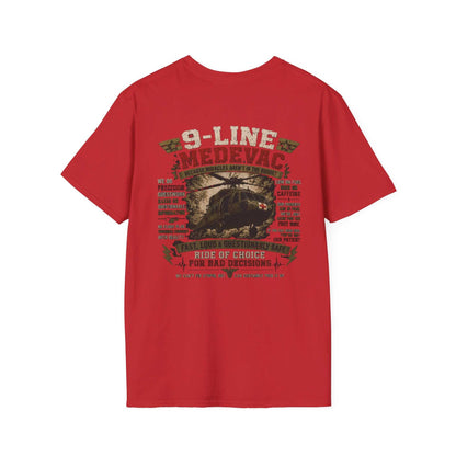 AEK Veteran Badge T-Shirt —9-Line MEDEVAC Tee