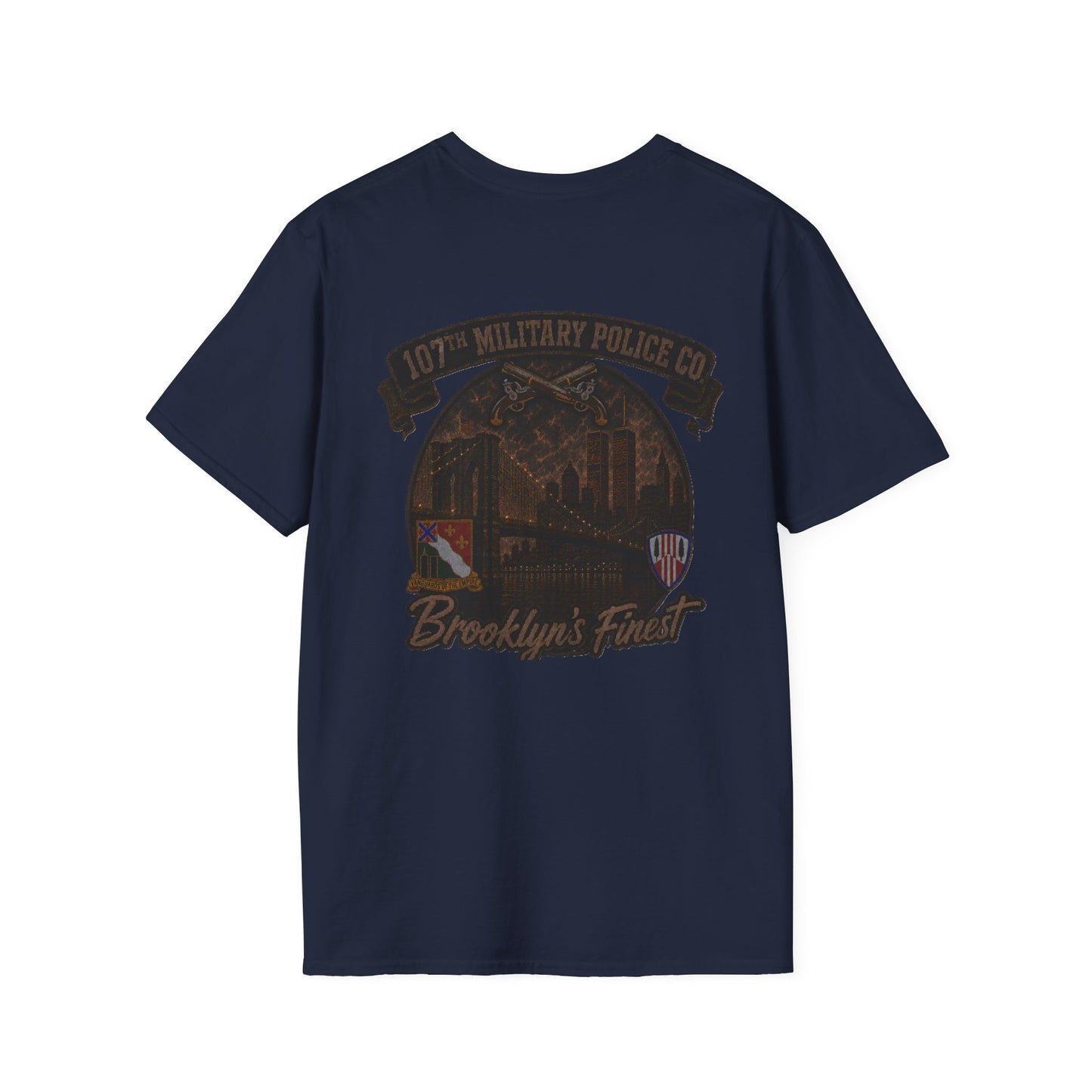 AEK Unit T-Shirt — 107th Military Police Tee "Brooklyn's Finest" WTC