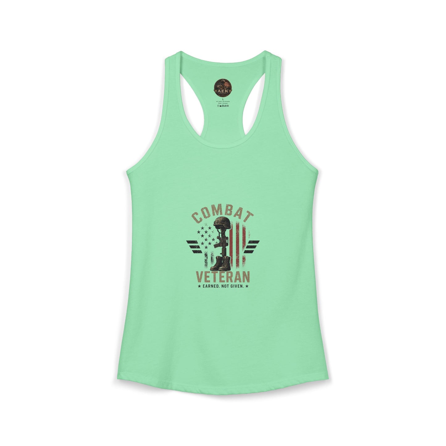 Women's Ideal Racerback Tank - 'My Makeup Cost Less than My Ammo'