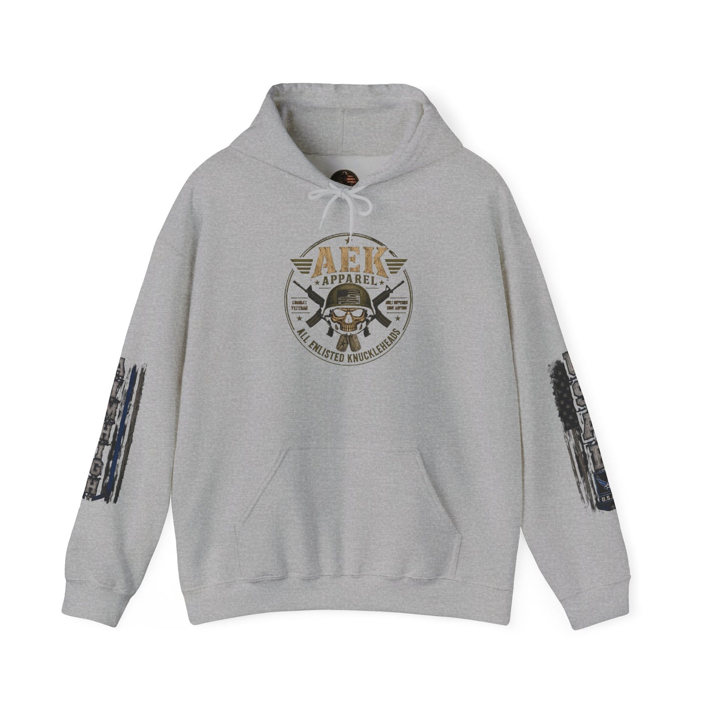 U.S. Air Force Vintage Logo Hoodie — Delivering Victory Military Pullover