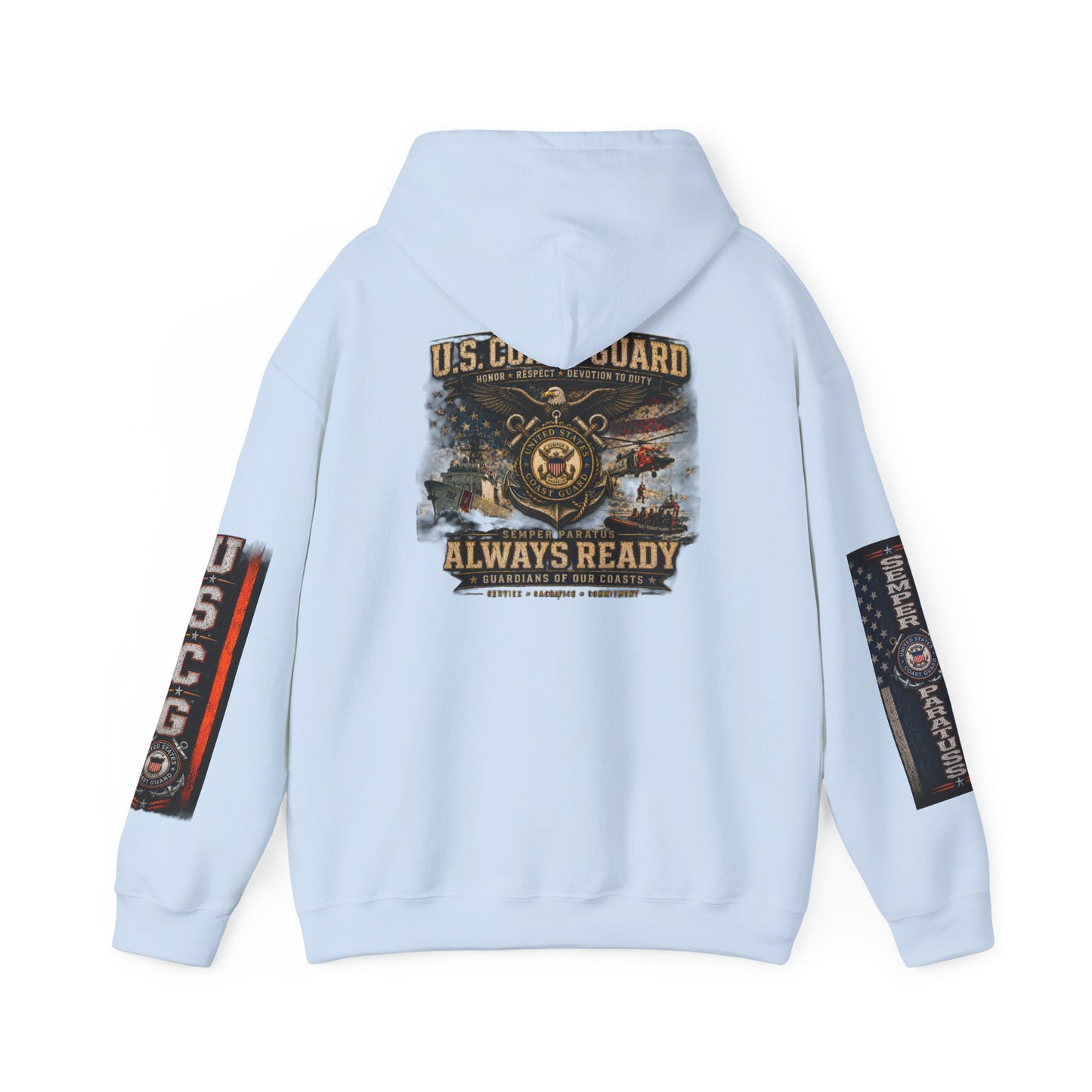 Copy of USMC Hoodie - Pride Is Forever Marine Corps Sweatshirt (AEK Skull Design)