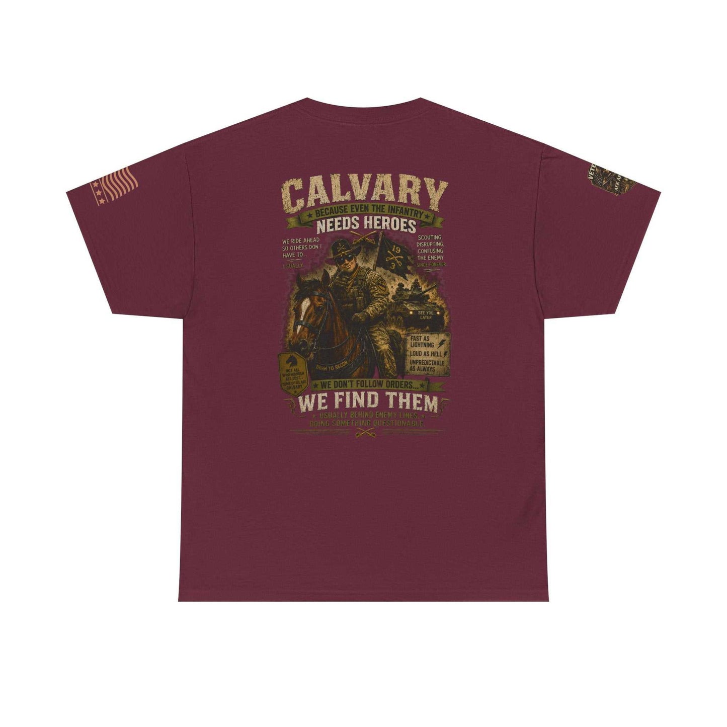 Calvary Vintage Truck Tee — “We Find Them” Rescue Tribute Shirt