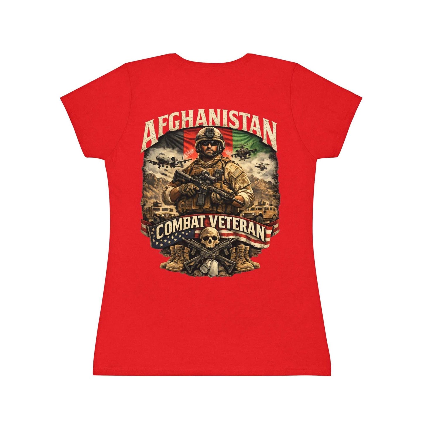 Afghanistan Combat Veteran Women's T-Shirt