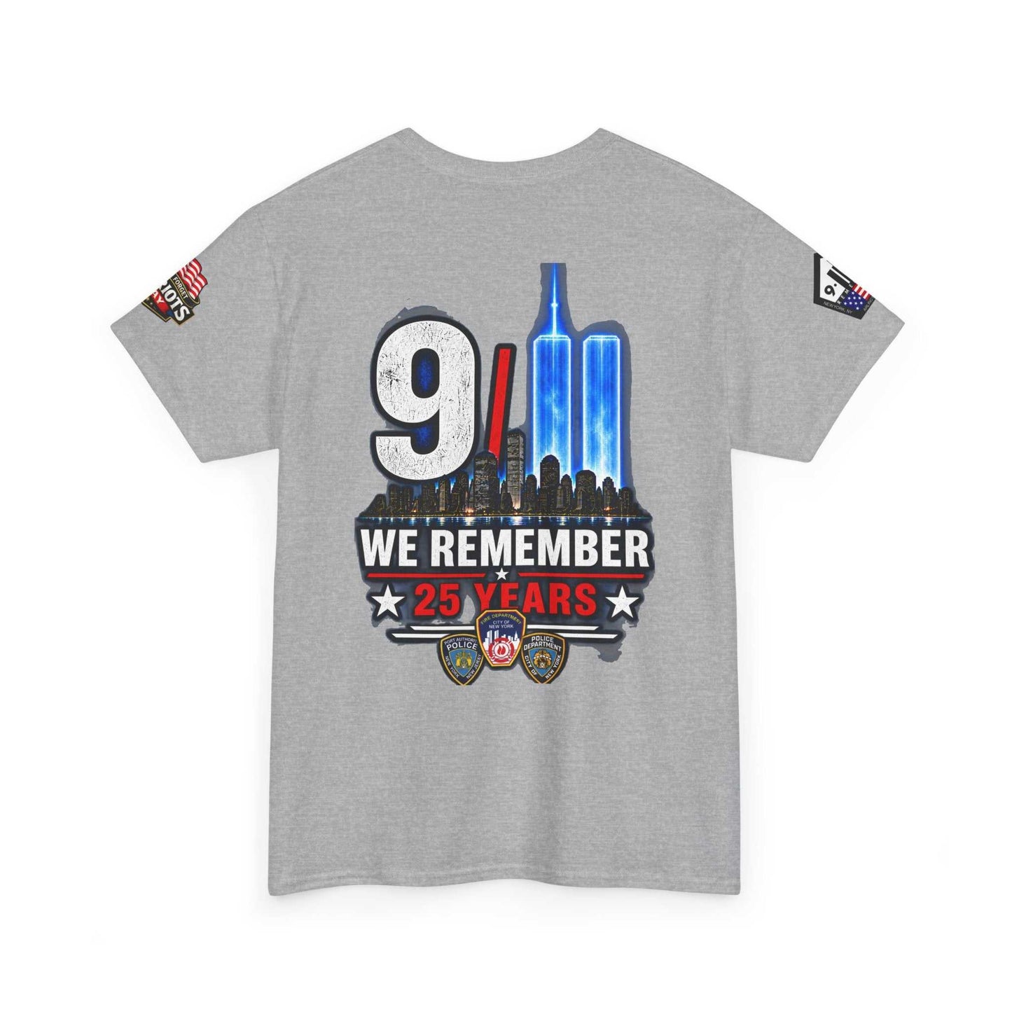 9/11 We Remember 25 Years T-Shirt