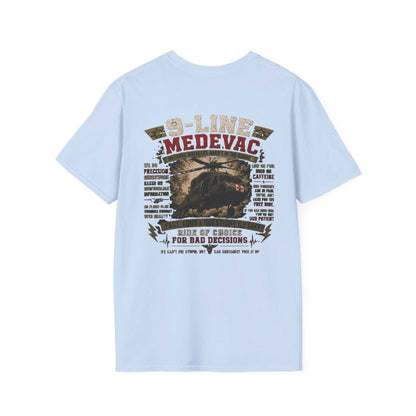 AEK Veteran Badge T-Shirt —9-Line MEDEVAC Tee