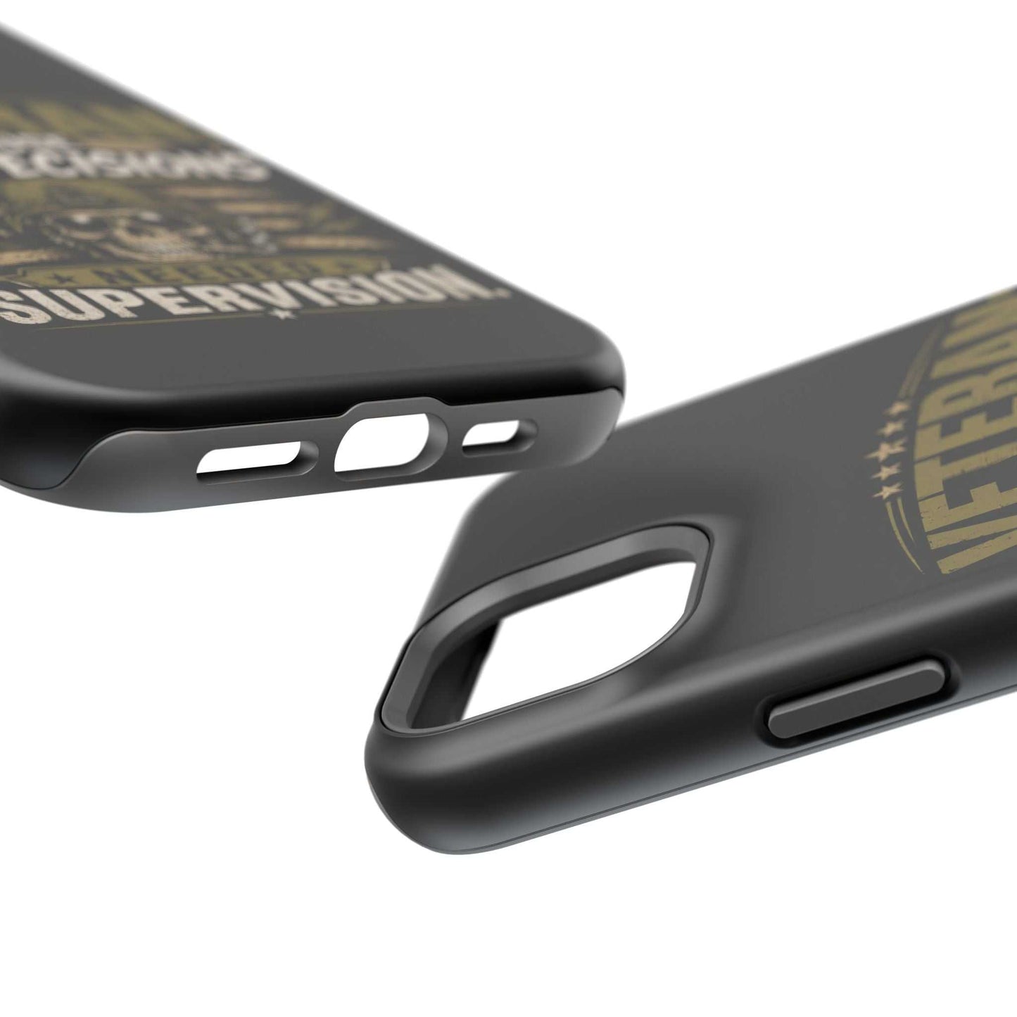 Veteran "Because Bad Decisions Needed Supervision" Impact-Resistant Phone Case