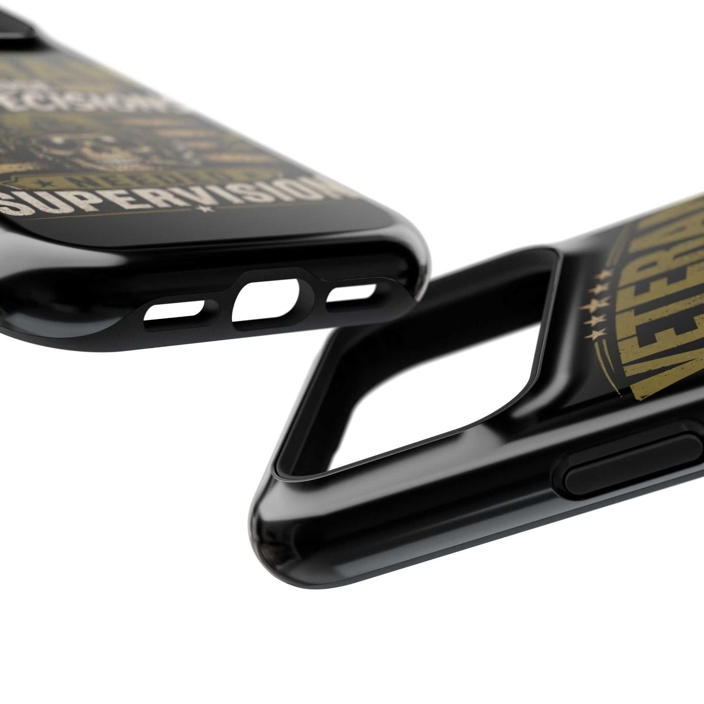 Veteran "Because Bad Decisions Needed Supervision" Impact-Resistant Phone Case