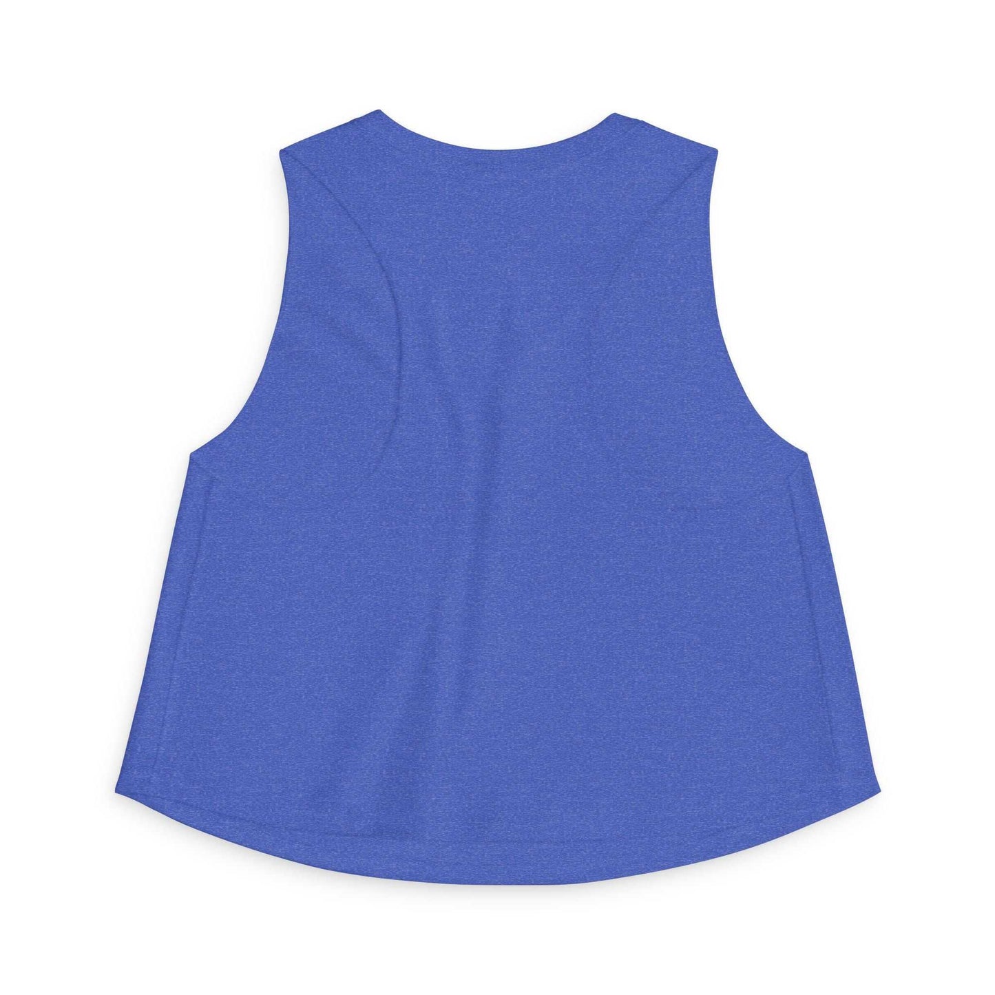 Women's Crop Top - Strong & Imperfect Graphic Tank: 'Perfect' Motivational Fitness Tee