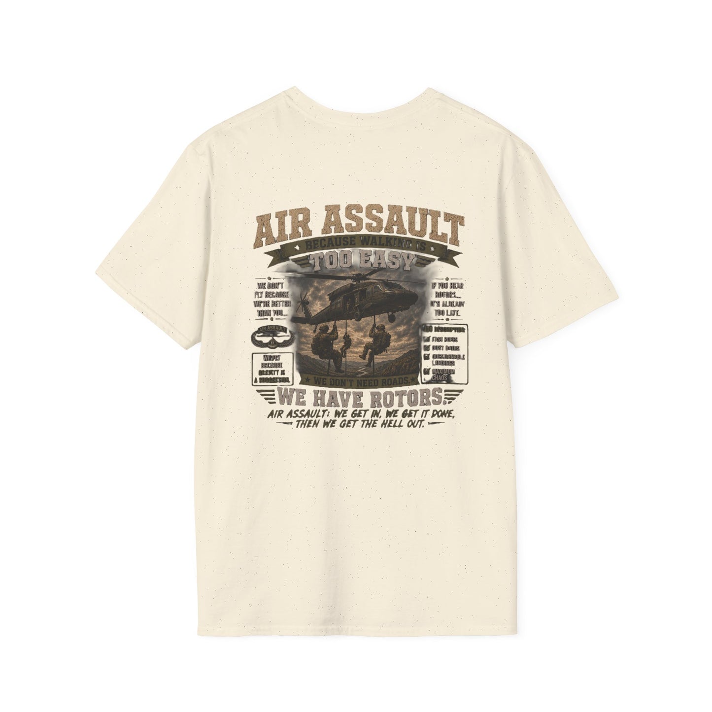 AEK Veteran Badge T-Shirt — AIR ASSAULT Tee