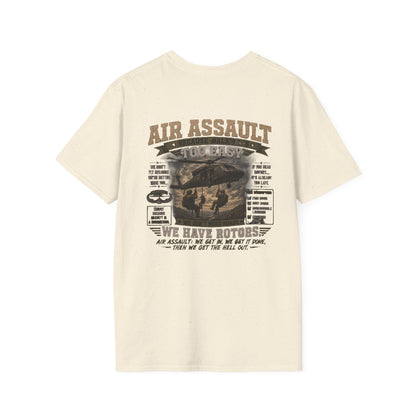 AEK Veteran Badge T-Shirt — AIR ASSAULT Tee