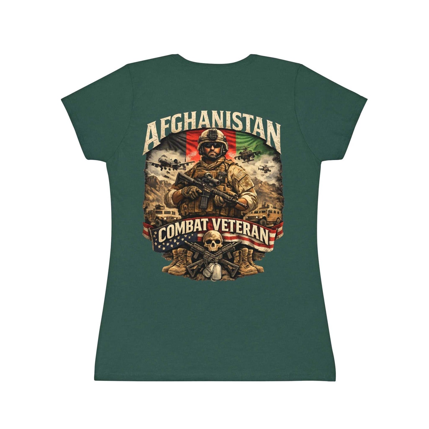 Afghanistan Combat Veteran Women's T-Shirt