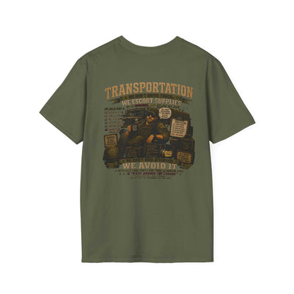 AEK Veteran Badge T-Shirt — Transportation Sarcasm Tee