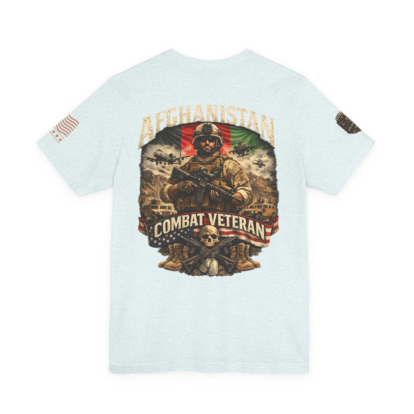 Afghanistan Combat Veteran T‑Shirt — Military Tribute Tee