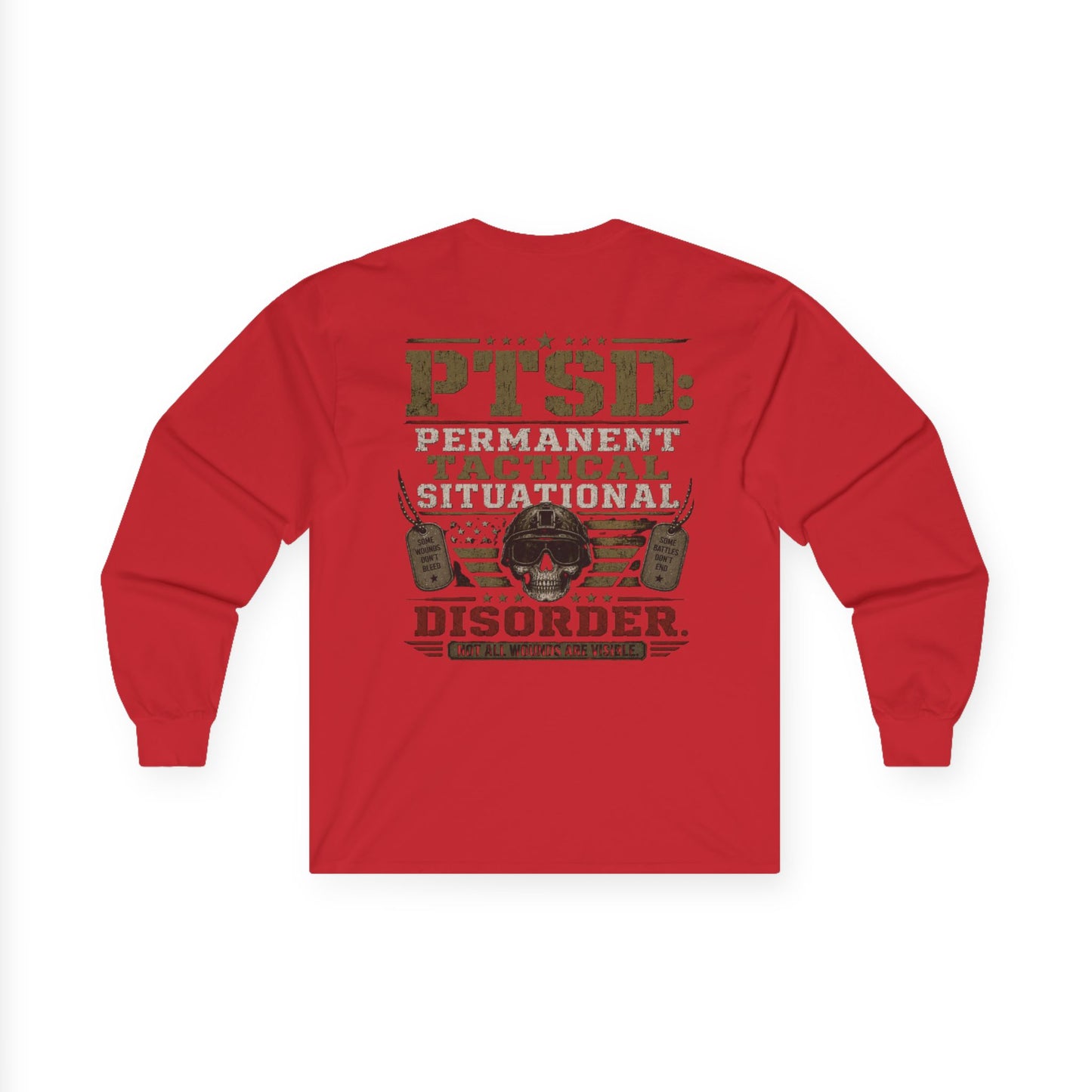 PTSD: Permanent Tactical Situational Disorder Long Sleeve Tee