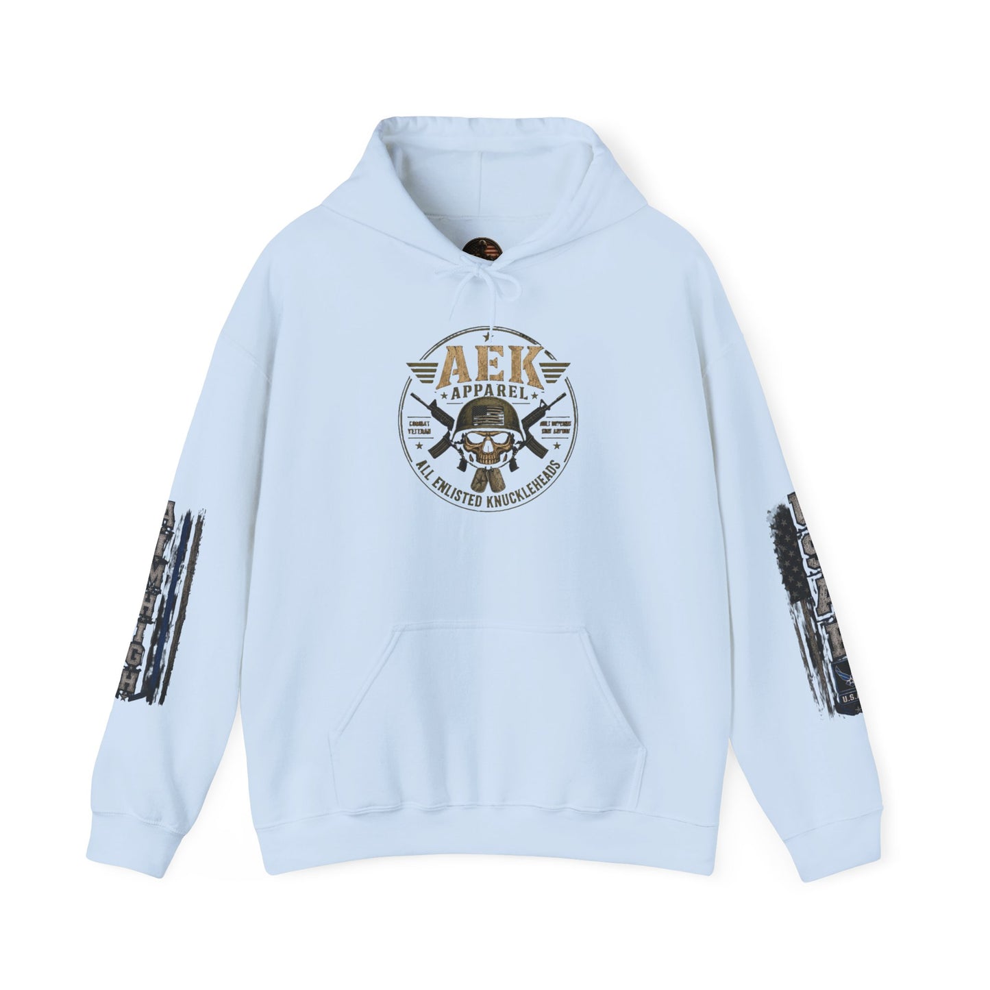 U.S. Air Force Vintage Logo Hoodie — Delivering Victory Military Pullover