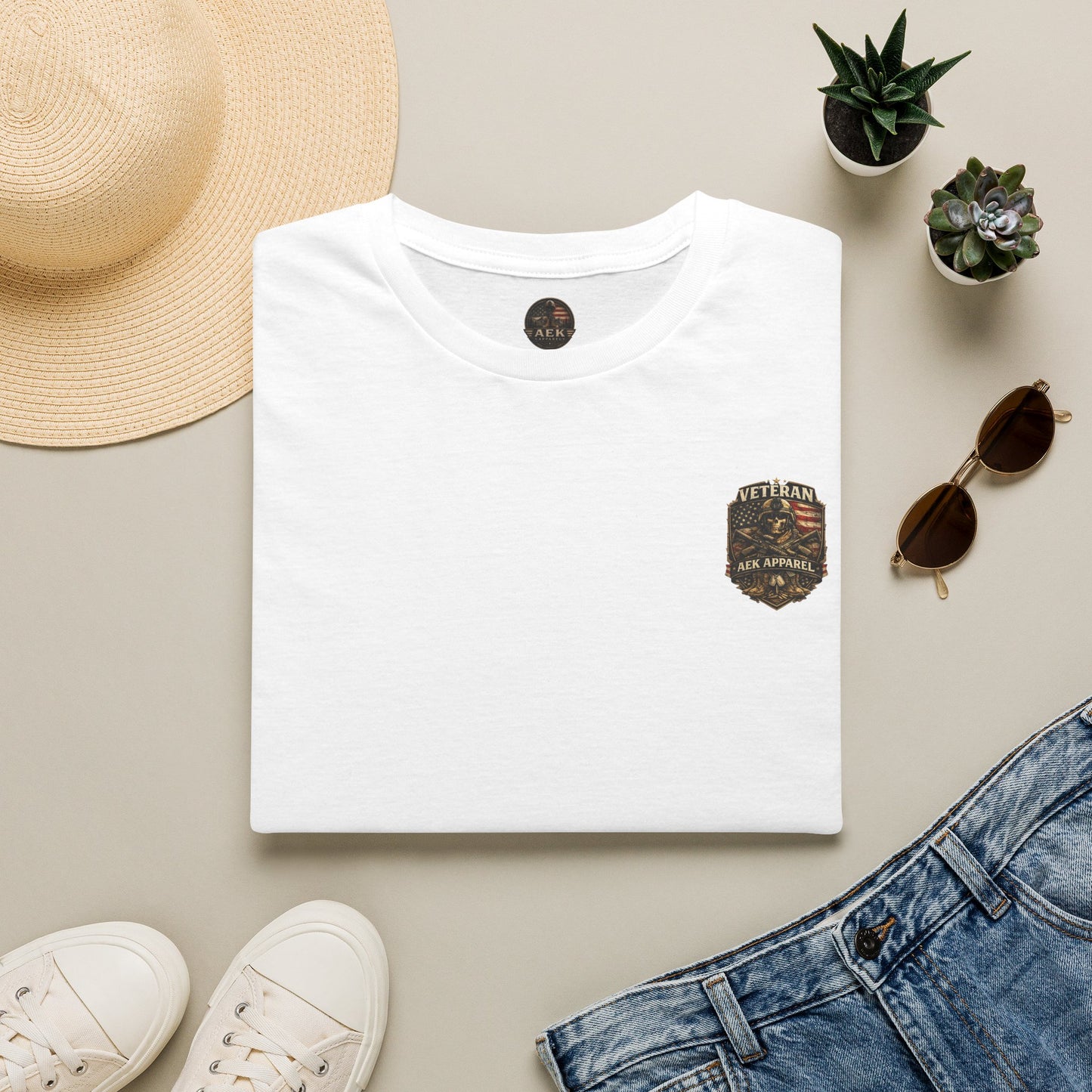 AEK Veteran Badge T-Shirt — EOD Tee