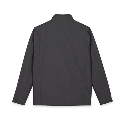 Embroidered Men's Soft Shell Jacket – Classic Port Authority Windbreaker, Durable Outdoor Layer