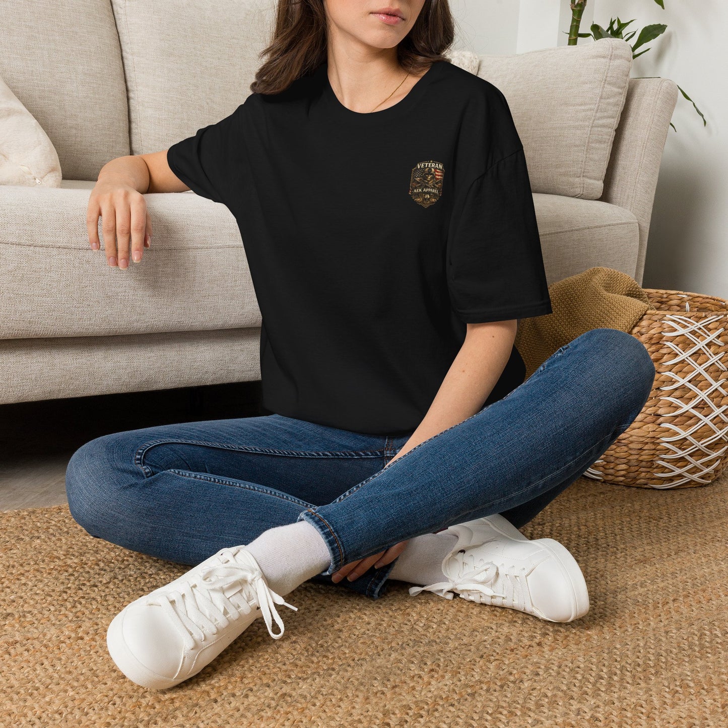 AEK Veteran Badge T-Shirt — EOD Tee