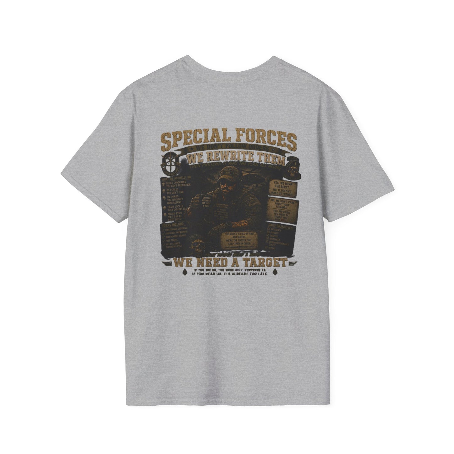 AEK Veteran Badge T-Shirt — Special Forces Tee