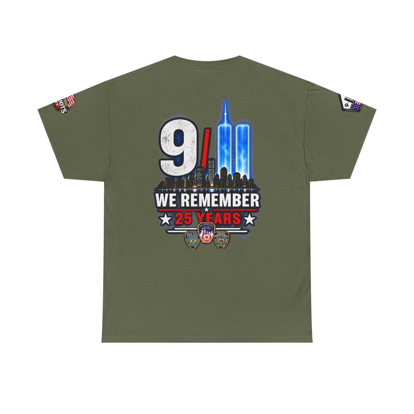 9/11 We Remember 25 Years T-Shirt