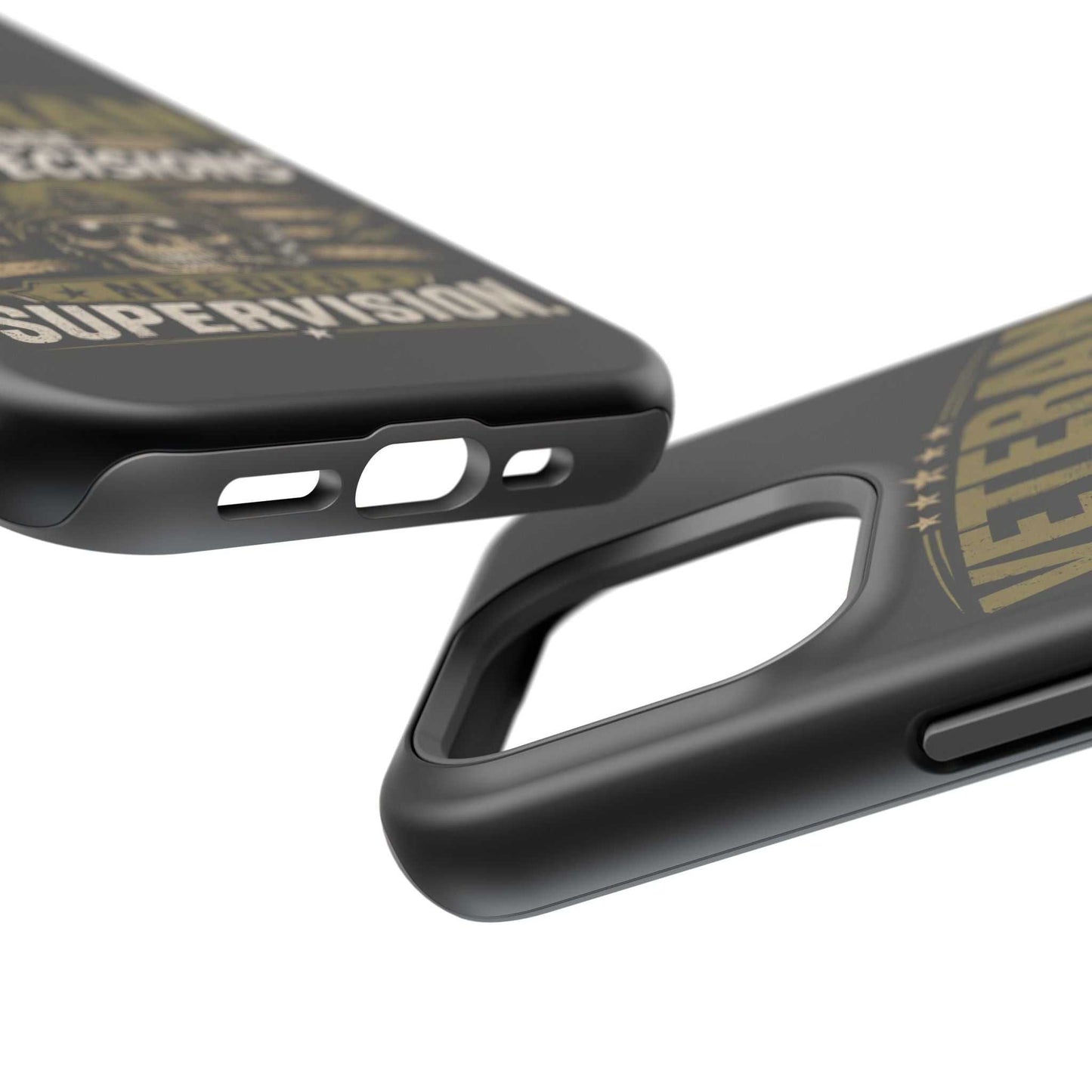 Veteran "Because Bad Decisions Needed Supervision" Impact-Resistant Phone Case