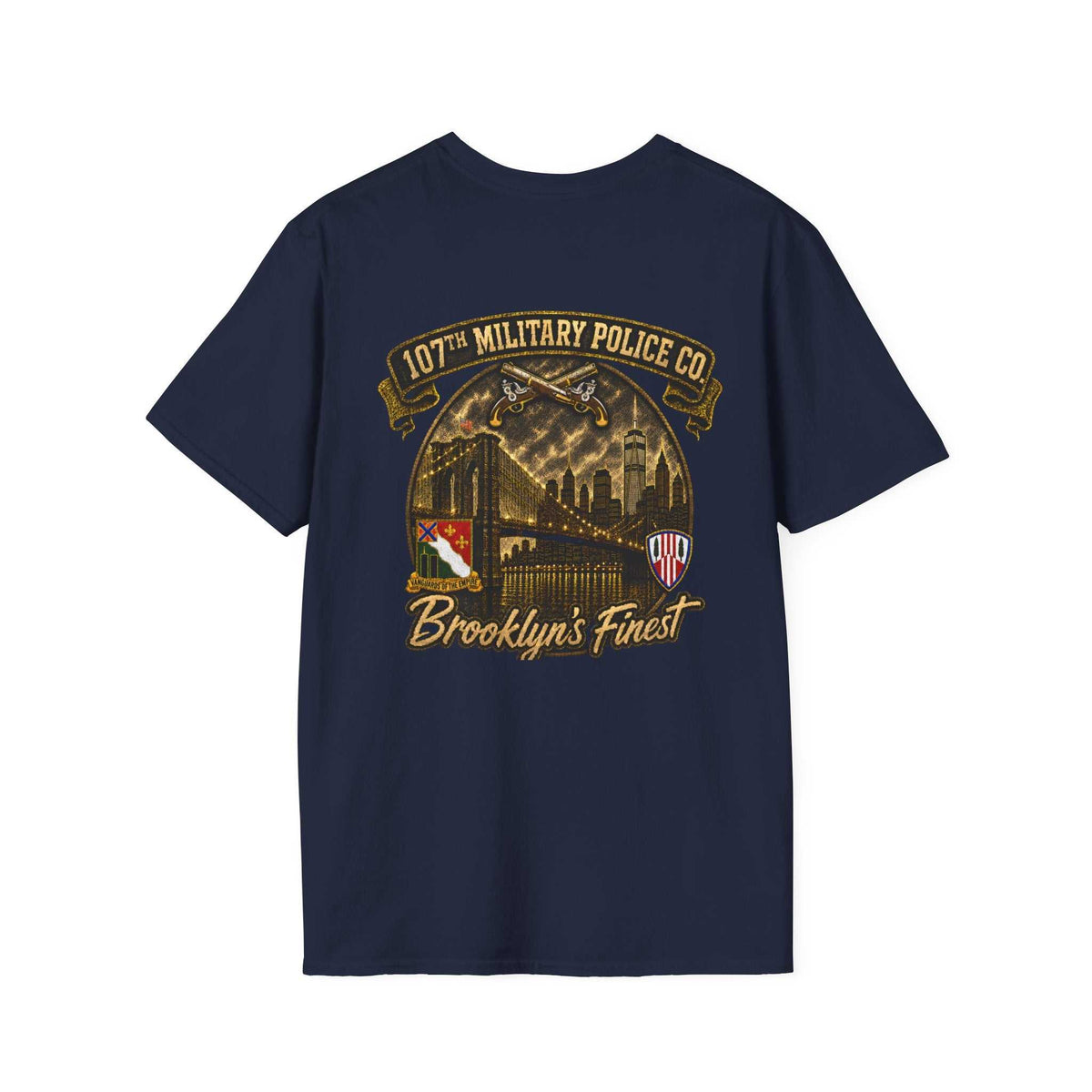 AEK Unit T-Shirt— 107th Military Police "Brooklyn's Finest" WTT Tee