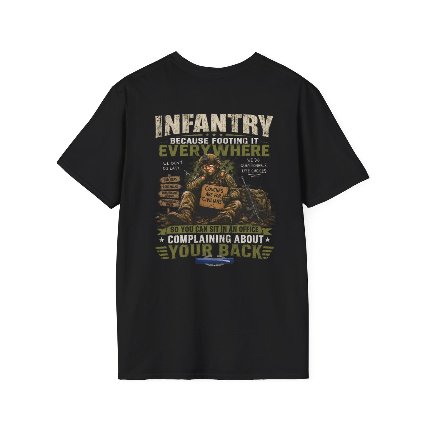 AEK Veteran Badge T-Shirt — Infantry Tee