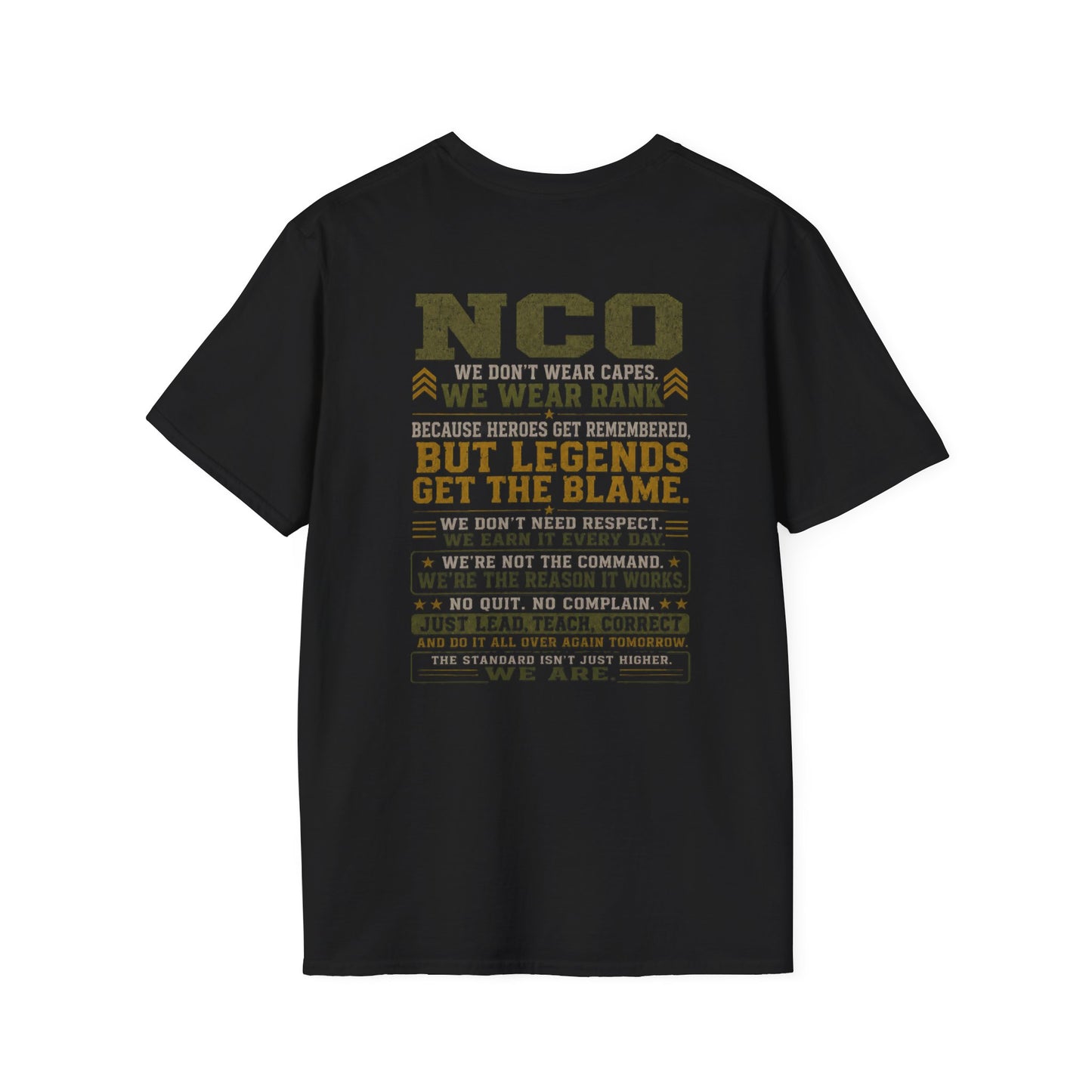 AEK Veteran Badge T-Shirt — NCO Tee