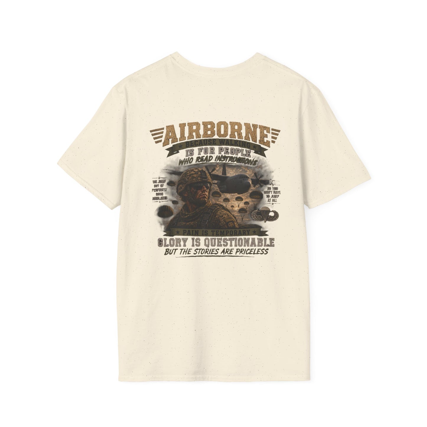 AEK Veteran Badge T-Shirt — AIRBORNE Tee