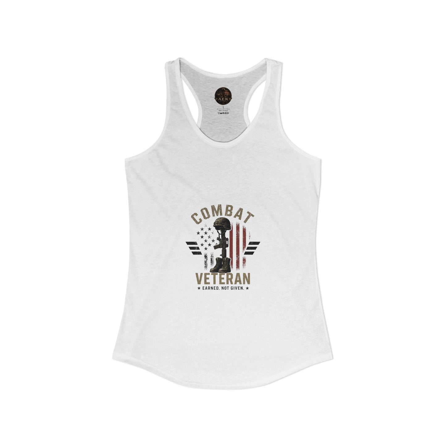 Women's Ideal Racerback Tank - 'My Makeup Cost Less than My Ammo'
