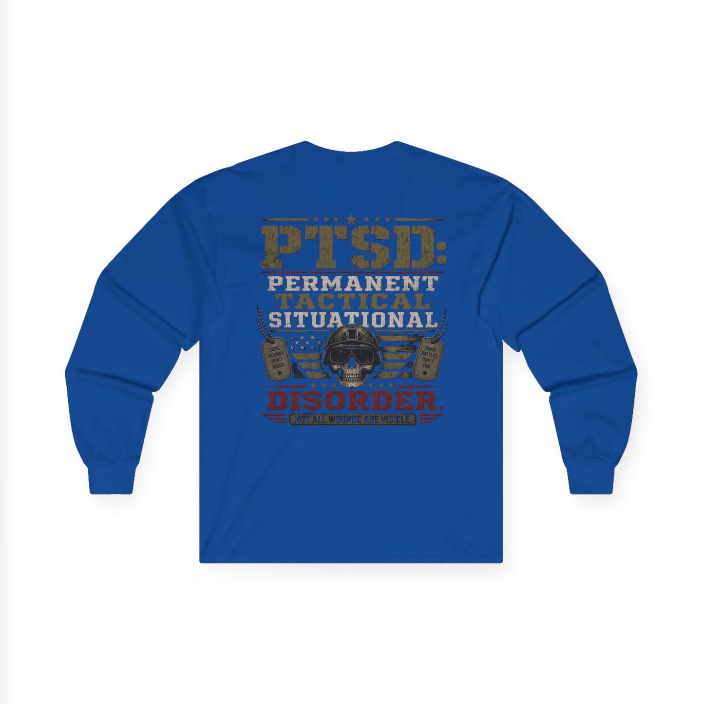 PTSD: Permanent Tactical Situational Disorder Long Sleeve Tee