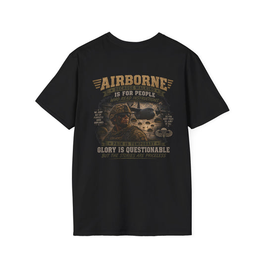 AEK Veteran Badge T-Shirt — AIRBORNE Tee