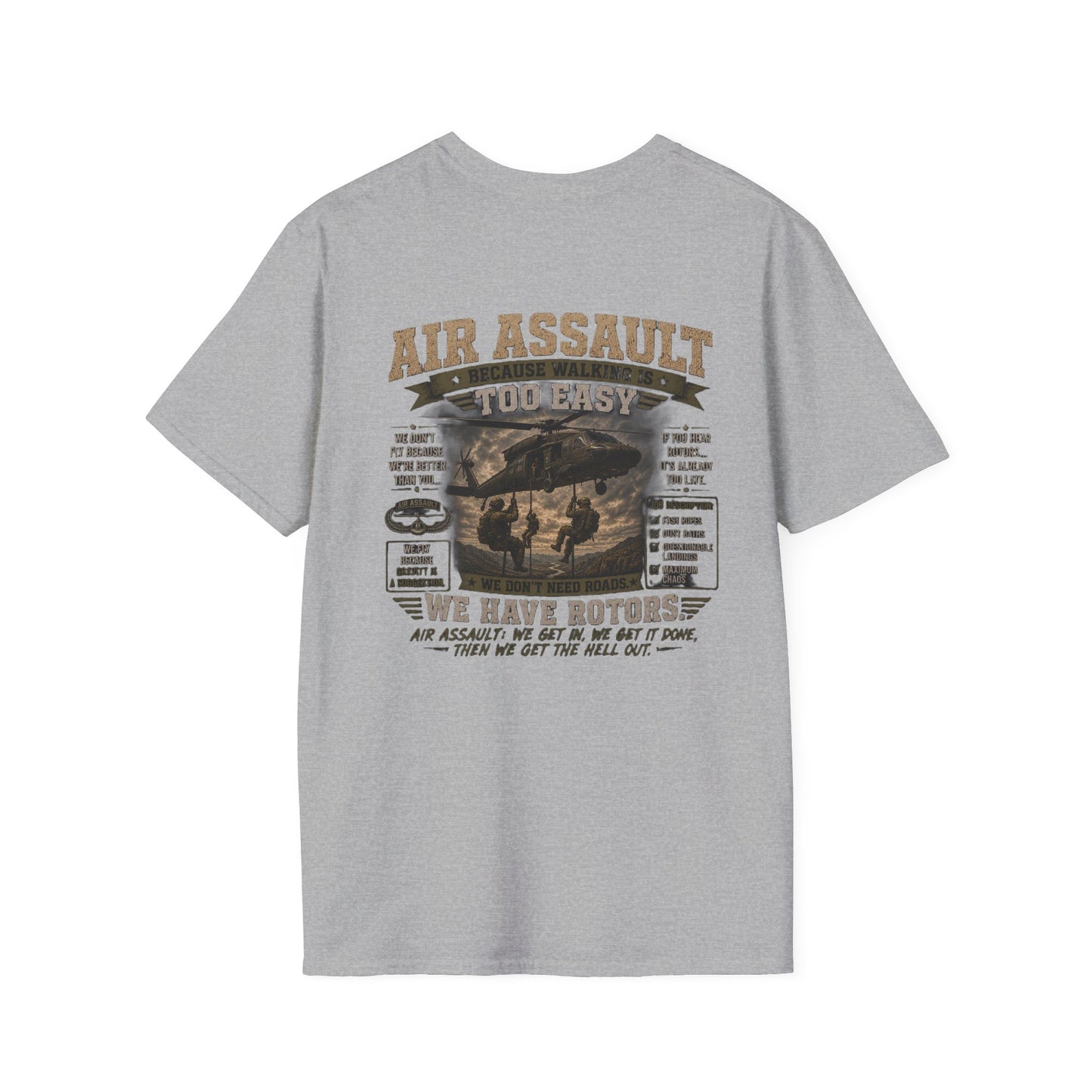 AEK Veteran Badge T-Shirt — AIR ASSAULT Tee